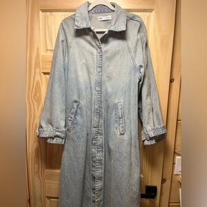 Zara Denim Trench